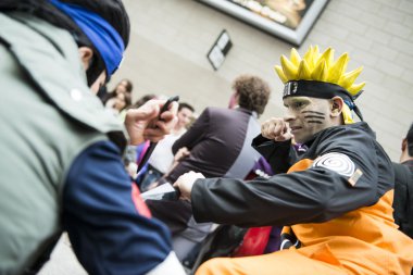 Naruto cosplayer