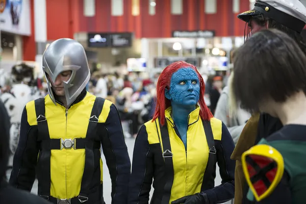 Cosplayers X-Men — Foto de Stock