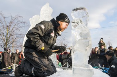 London, İngiltere - 13 Ocak: sanatçılar rekabet içinde serbest stil catego
