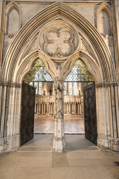 Kapituly v york minster, Velká Británie — Stock fotografie