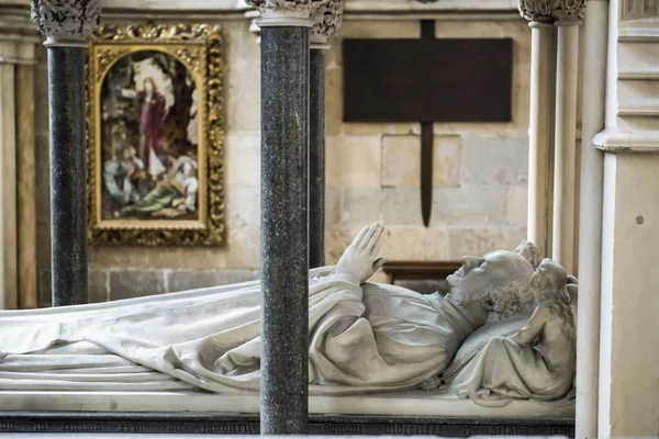 Mausoleum in York Minster, UK — Stock Photo, Image