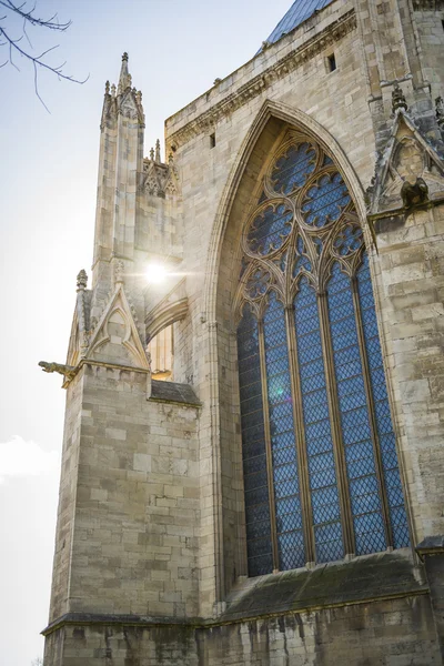 Le cinque sorelle vetrate al North Transept a Y — Foto Stock