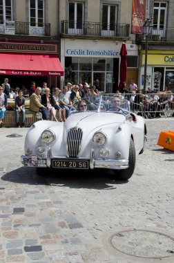 fougeres, Fransa, 3 Haziran: XVIII rallye du pais de fougeres, geçit töreni