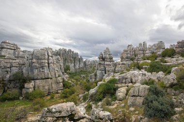 kalker kaya oluşumları, antequera, İspanya