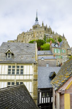 Mont Saint Michele, Normandiya, Fransa