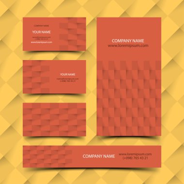 modern iş kartı'nın dizi