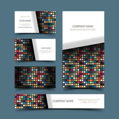 modern iş kartı'nın dizi