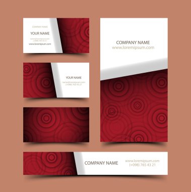 modern iş kartı'nın dizi