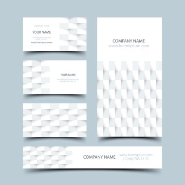 modern iş kartı'nın dizi