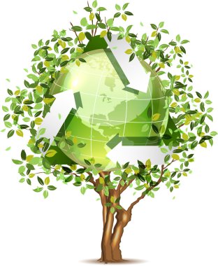 Dünya ağacı'nın ekolojik simgesi