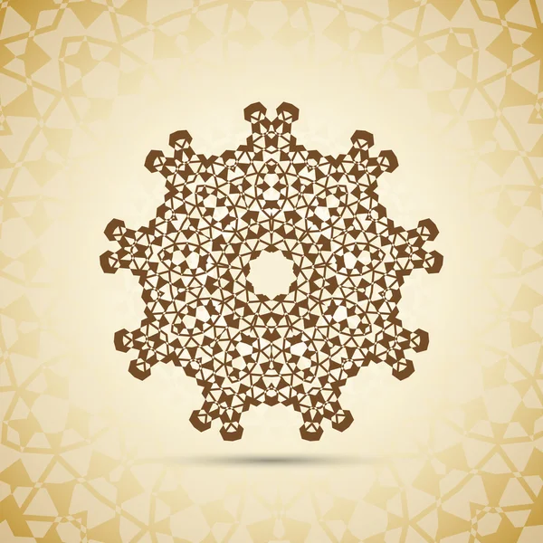 Flower arabesque pour votre design — Image vectorielle