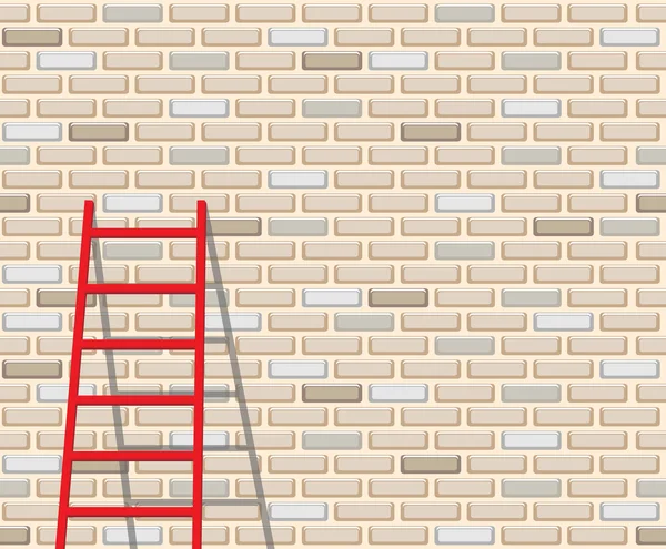 Dikişsiz tuğla duvar ve merdiven