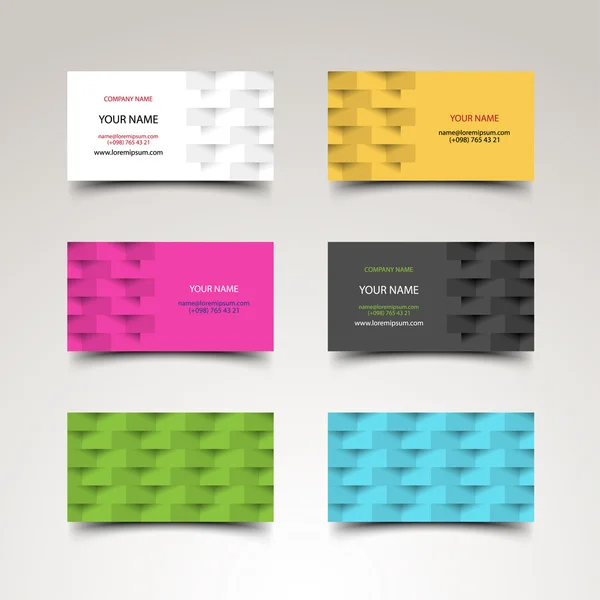 modern iş kartı'nın dizi