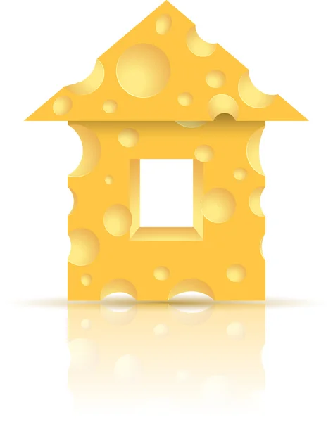 チーズの家 — ストックベクタ