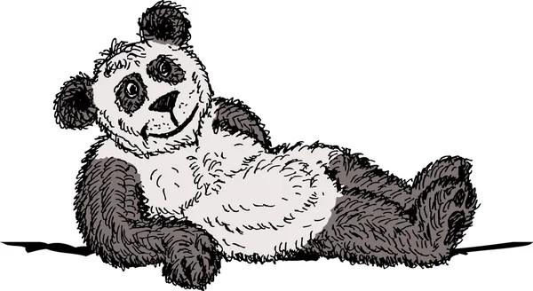Panda schizzo per il vostro disegno — Wektor stockowy