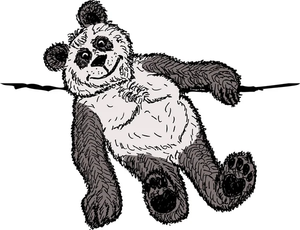 Panda schets voor uw ontwerp — Stockvector