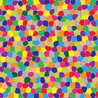 Renkli mozaik arkaplanı
