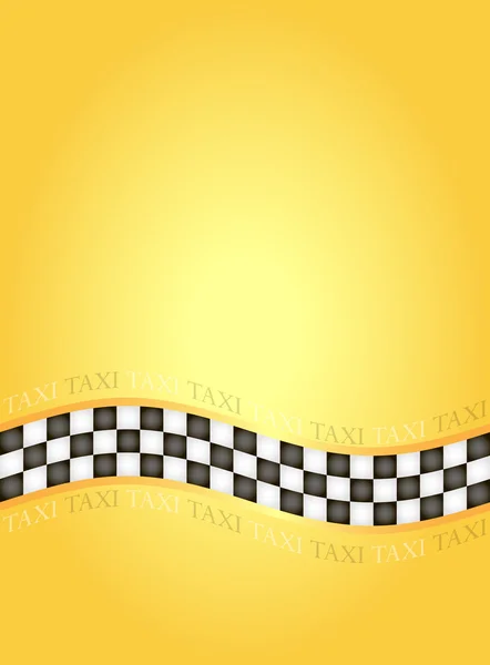 Táxi banner para o seu design — Vetor de Stock