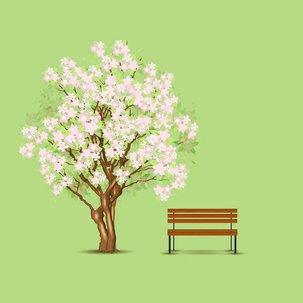 geleneksel Japon ağacı ve tezgah