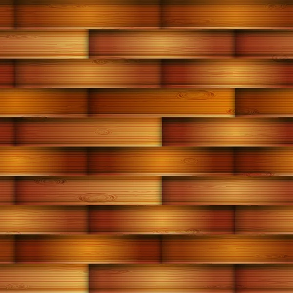 Dřevěné bezešvá textura — Stockový vektor