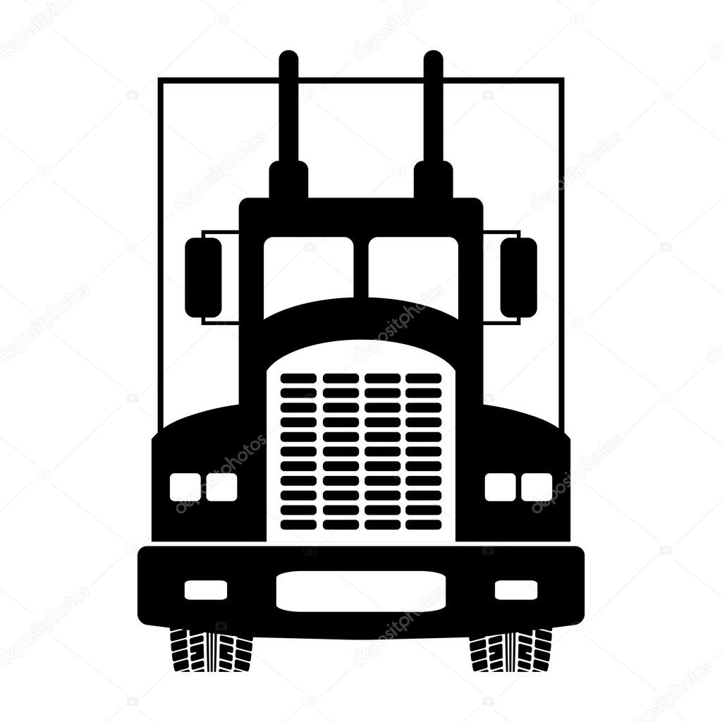 Free Free 94 Semi Truck Front View Svg SVG PNG EPS DXF File
