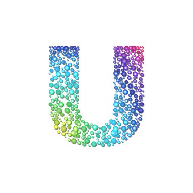 çemberi rainbow harf u