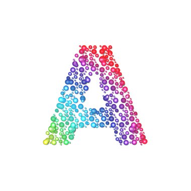 çemberi rainbow mektup bir