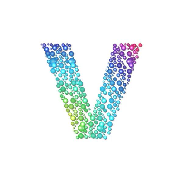 çemberi rainbow harf v