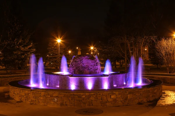 Fountain in Nowy Targ — Stock Photo, Image