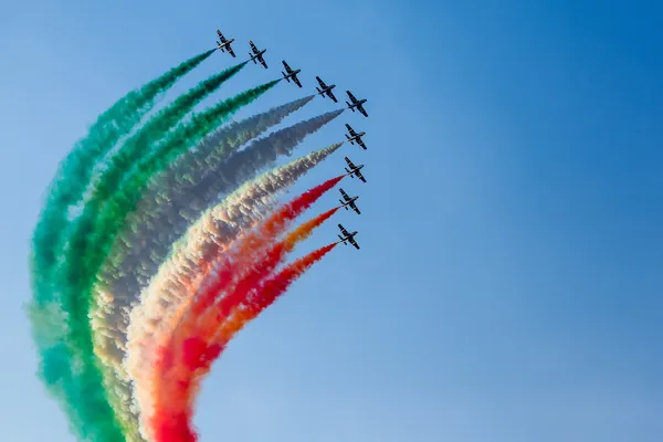Frecce Tricolori — Stock Image Frecce Tricolori Royalty Free Stock Images