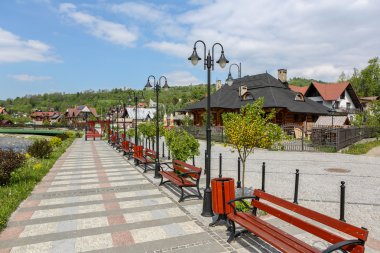 Park in Szczawnica clipart