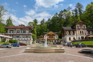 Szczawnica main square