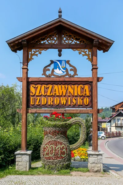 Grzebień, Szczawnica — Zdjęcie stockowe