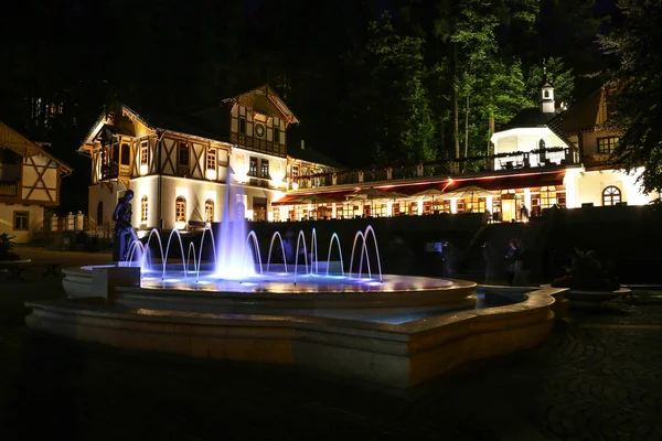 Fountain in Szczawnica — Stock Photo, Image