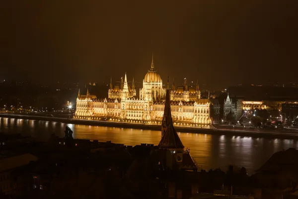 Budapest - Hongaars Parlement — Stockfoto