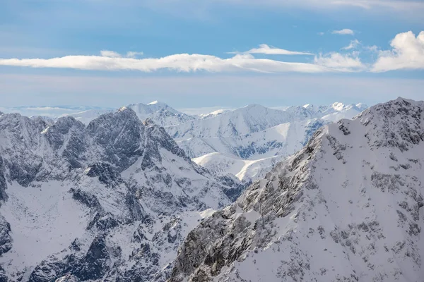 Una Bella Vista Tatry Monti Tatrzanska Lomnica — Foto Stock