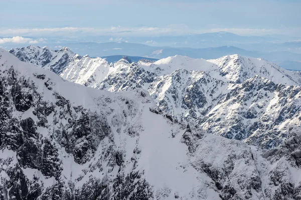 Una Bella Vista Tatry Monti Tatrzanska Lomnica — Foto Stock