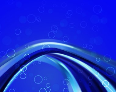 Dalgalar afiş Şablonlar.