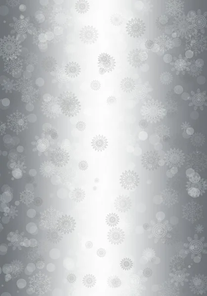 Weihnachten Schneeflocken Hintergrund. — Stockvektor