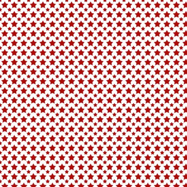 Dikişsiz desen kırmızı yıldız.