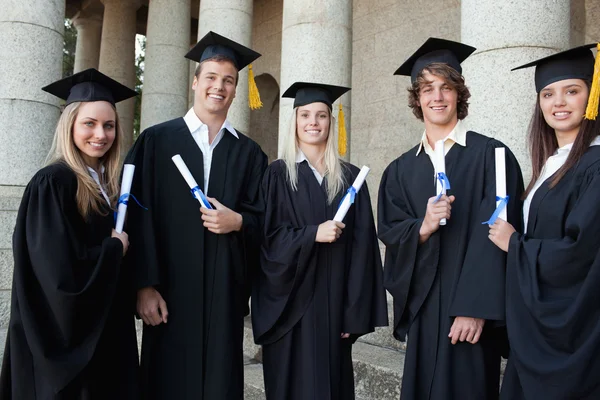 Graduates together — Stock Photo, Image