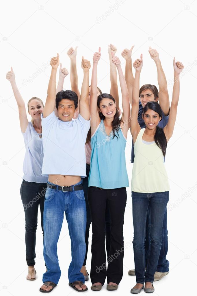 the hun thumbs u p Massive tits and chubby