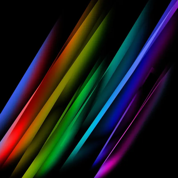 Líneas rectas oblicuas multicolores —  Fotos de Stock