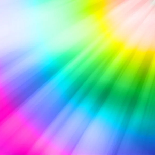 Reflections appearing on the colors of the rainbow — Stock Photo, Image