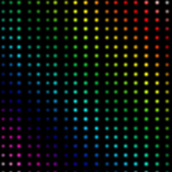 Punti multicolori che formano linee — Foto Stock