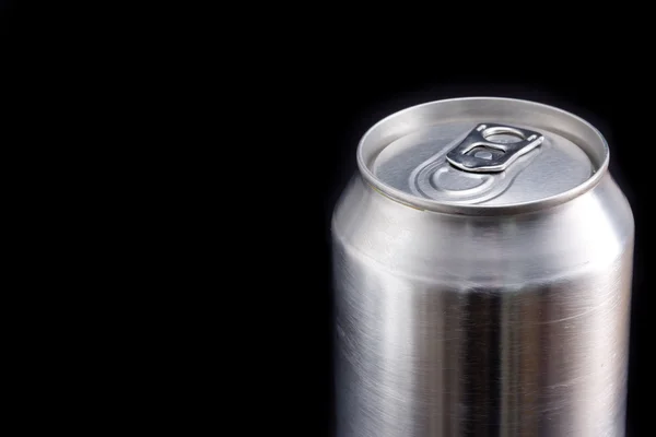 Closed aluminium can — Stock Photo, Image