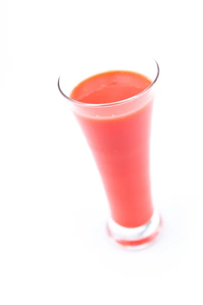 Полный стакан ягодного сока — стоковое фото