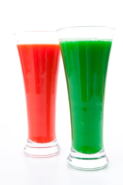 Two full glasses — Stock Photo, Image