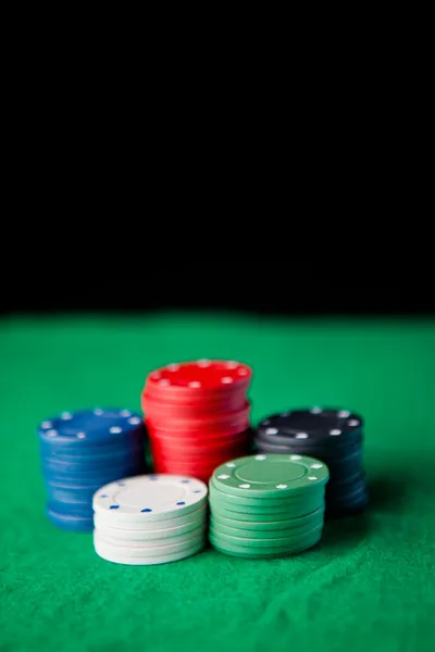 Gambling chips — Stock Photo, Image