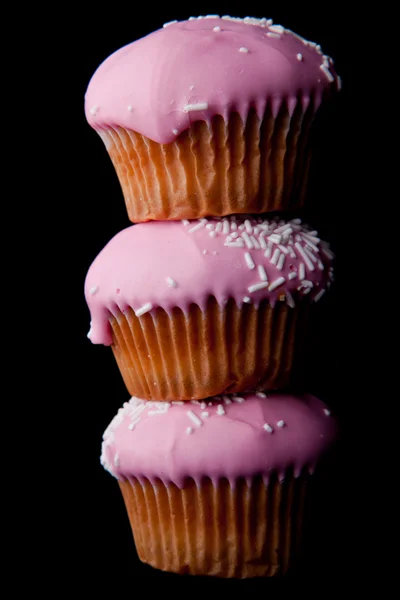 Pink cupcakes — Stock Photo, Image